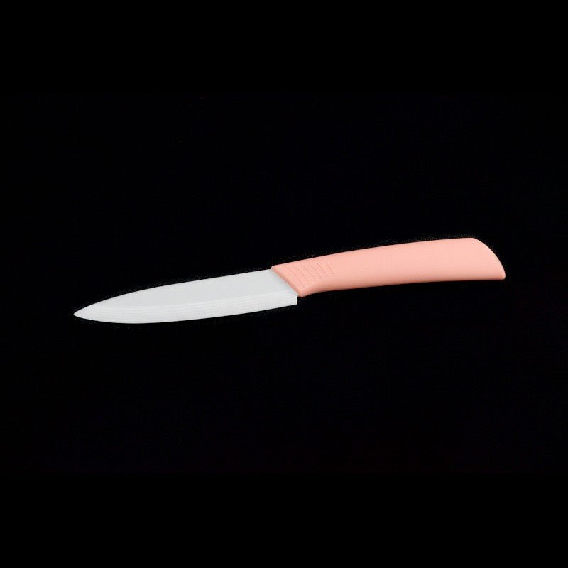 Keramik-Allzweckmesser 23 cm Zirkonoxid, pinker PP-Griff
