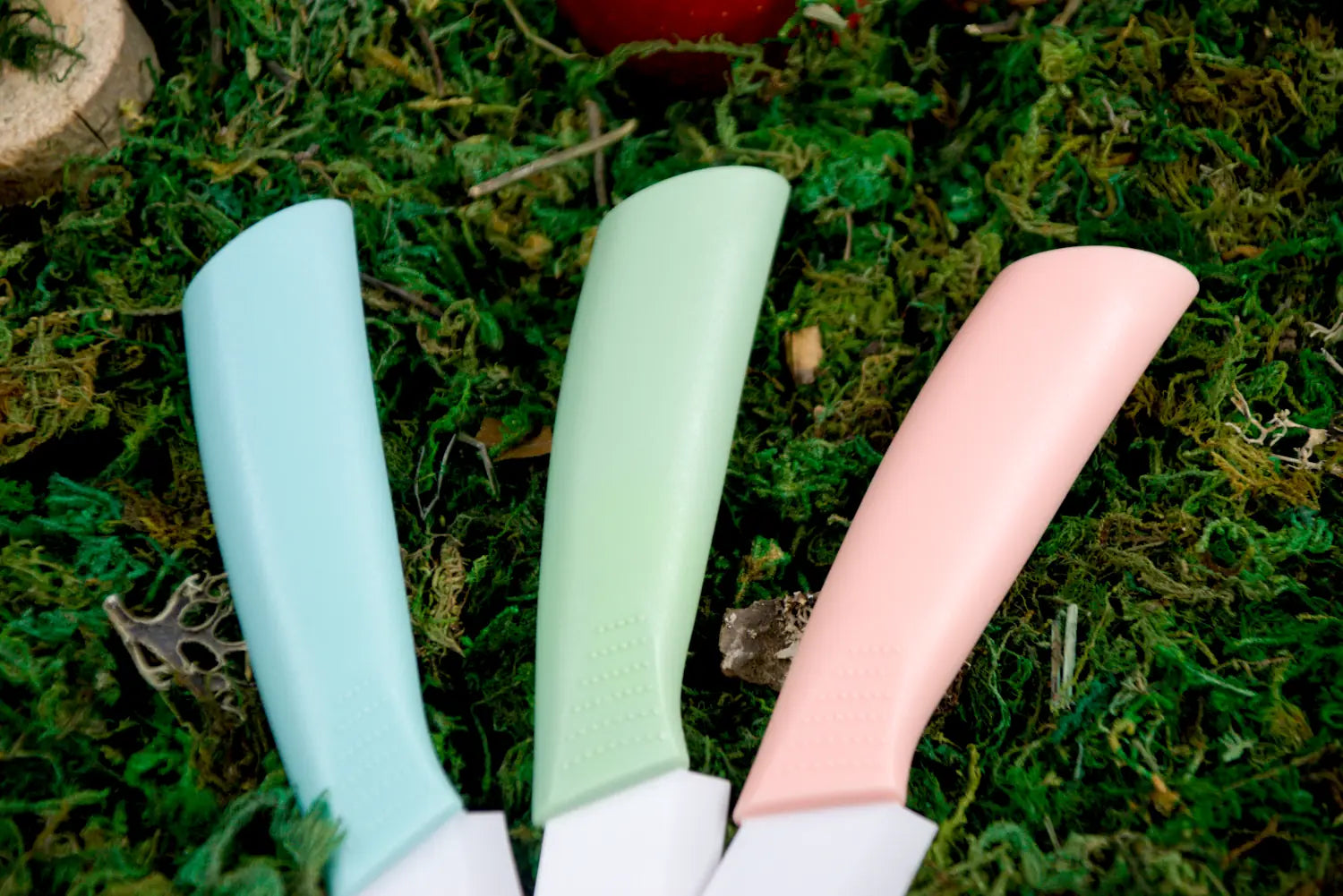 Premium ceramic knives – Set of 3 kitchen knives from Skeld®