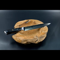 Skeld® Damast Tranchiermesser Black Serie – hochwertiges Tranchiermesser für präzises Schneiden